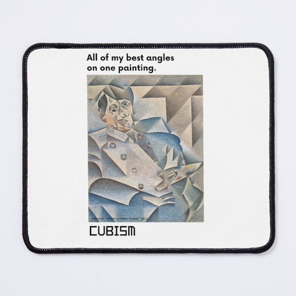 Item preview, Cubism Art T-Shirt | All My Best Angles | Juan Gris Art History Gift | Funny Cubist Art designed and sold by Meimiro.