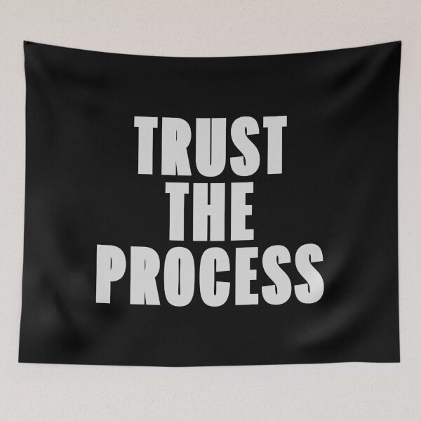 Item preview, Trust The Process - Modern Statement Piece designed and sold by Enea Kelo.