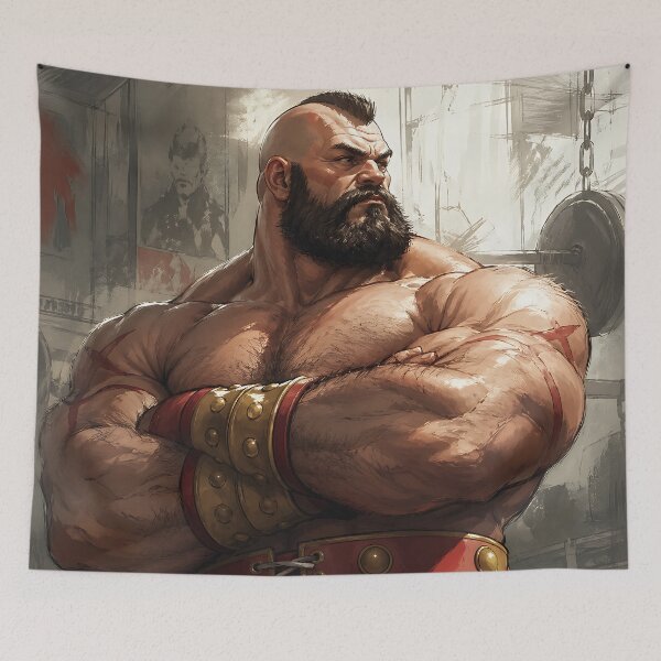 Item preview, Zangief Street Fighter 6 SF6 Fanart designed and sold by bapupa.