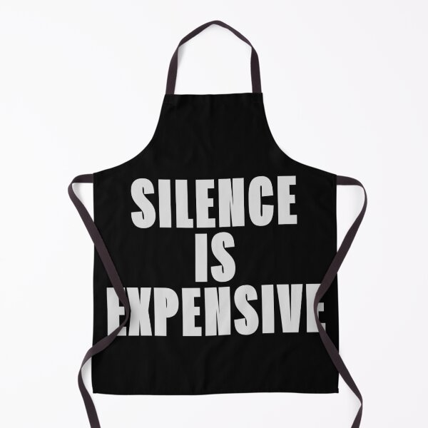 Item preview, Silence Is Expensive - Modern Statement Piece designed and sold by Enea Kelo.