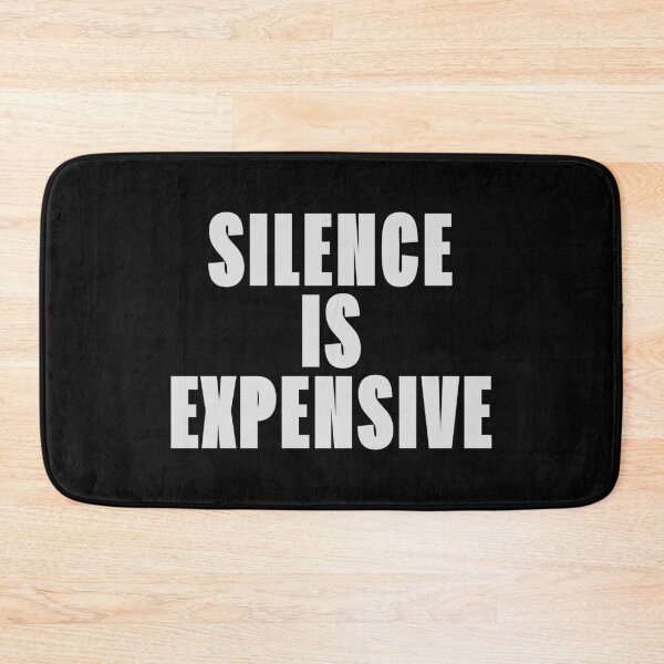 Item preview, Silence Is Expensive - Modern Statement Piece designed and sold by Enea Kelo.