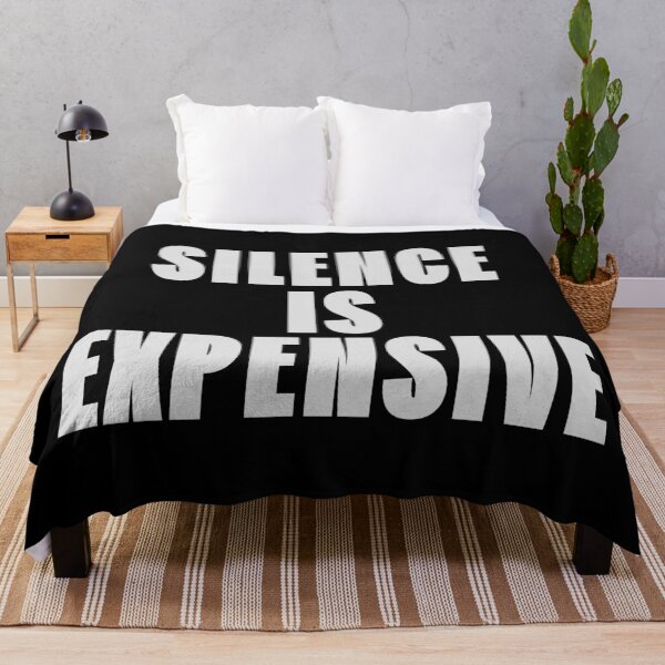 Item preview, Silence Is Expensive - Modern Statement Piece designed and sold by Enea Kelo.