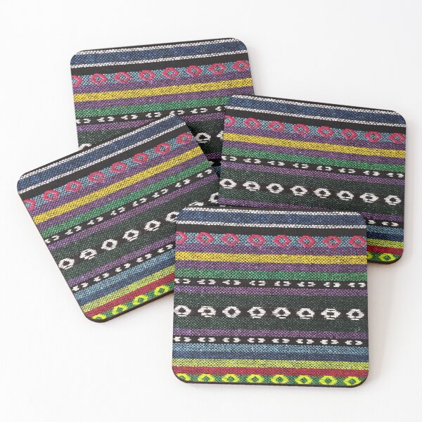 Item preview, Traditional Bulgarian Woven Pattern – Colorful Folk Textile designed and sold by inspiration3.