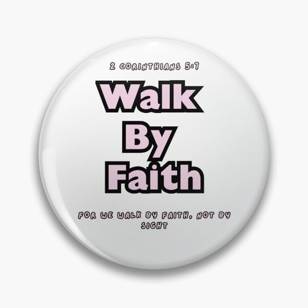 Item preview, Walk by Faith Not by Sight Tee | 2 Corinthians 5:7 Christian Shirt | Minimal Scripture Streetwear V3 designed and sold by PrincePhilip16.