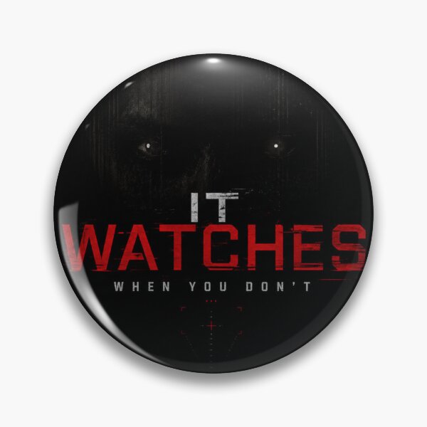 Item preview, It Watches When You Don’t – Dark Horror Surveillance Glitch Aesthetic designed and sold by the-dovlat.