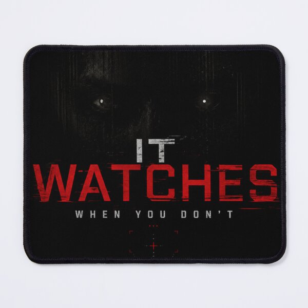 Item preview, It Watches When You Don’t – Dark Horror Surveillance Glitch Aesthetic designed and sold by the-dovlat.