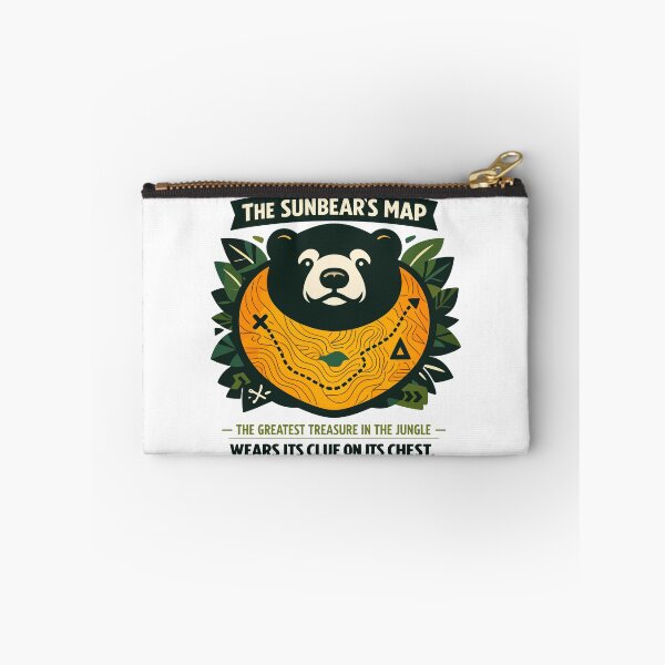 Item preview, Sunbear Treasure Map Jungle Clue Concept designed and sold by WildlifeInc.