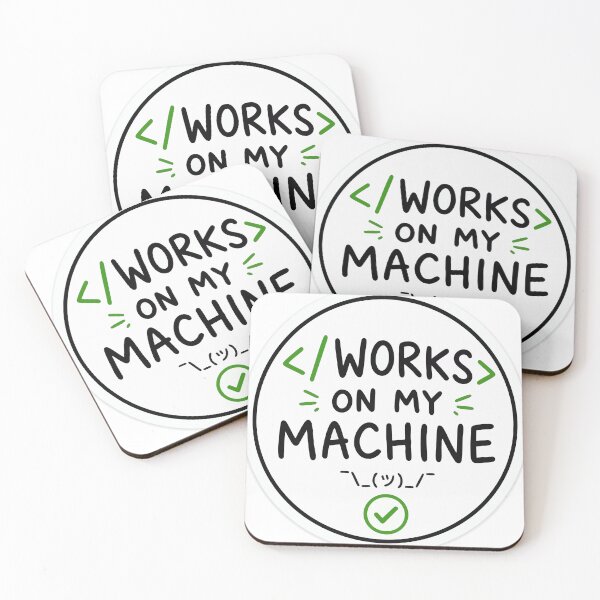 Item preview, Works on my machine designed and sold by edgecaseco.