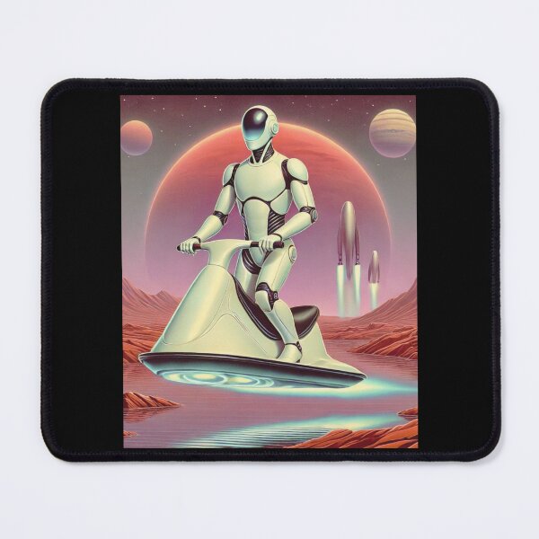 Item preview, Humanoid AI Robots Future Tech Design | The Bots Are Coming Futuristic Android Art designed and sold by TEEJAMBOREE.