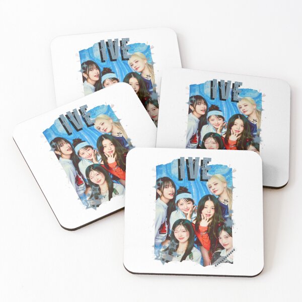 Item preview, Ivee Kpop Group Girl Members Retro Scrapbook Kpop Collage Design designed and sold by HELL0WBELLO.
