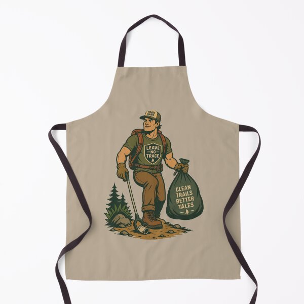 Item preview, Trail Hero Clean Trails Better Tales designed and sold by BROHLine Studio.