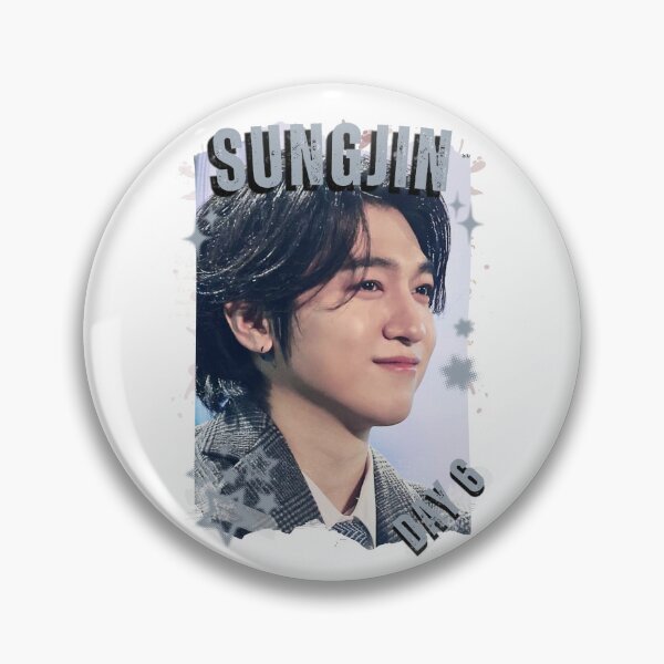 Item preview, DAY6 Group Sungjin Members Retro Scrapbook Kpop Collage Design designed and sold by HELL0WBELLO.