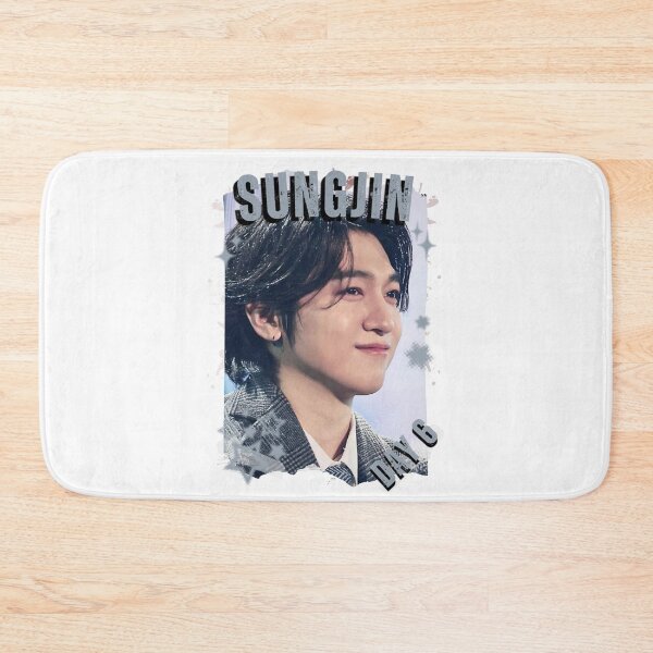 Item preview, DAY6 Group Sungjin Members Retro Scrapbook Kpop Collage Design designed and sold by HELL0WBELLO.