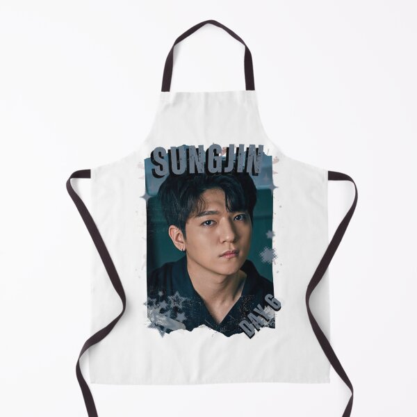 Item preview, DAY6 Group Sungjin Members Retro Scrapbook Kpop Collage Design designed and sold by HELL0WBELLO.