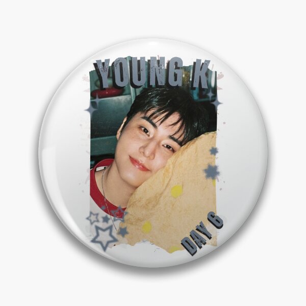 Item preview, DAY6 Group Young K Members Retro Scrapbook Kpop Collage Design designed and sold by HELL0WBELLO.