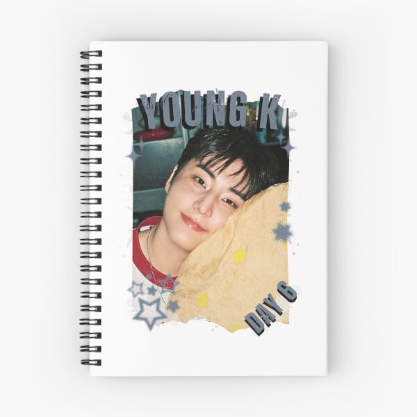 Item preview, DAY6 Group Young K Members Retro Scrapbook Kpop Collage Design designed and sold by HELL0WBELLO.