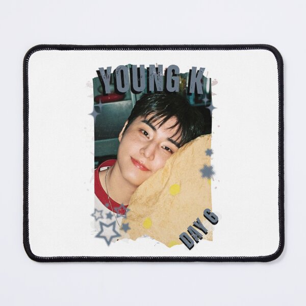 Item preview, DAY6 Group Young K Members Retro Scrapbook Kpop Collage Design designed and sold by HELL0WBELLO.