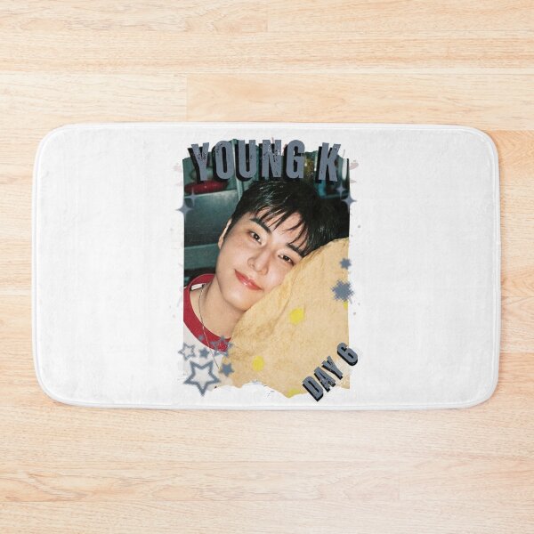 Item preview, DAY6 Group Young K Members Retro Scrapbook Kpop Collage Design designed and sold by HELL0WBELLO.