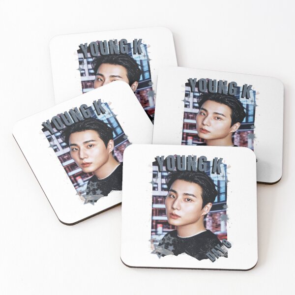 Item preview, DAY6 Group Young K Members Retro Scrapbook Kpop Collage Design designed and sold by HELL0WBELLO.