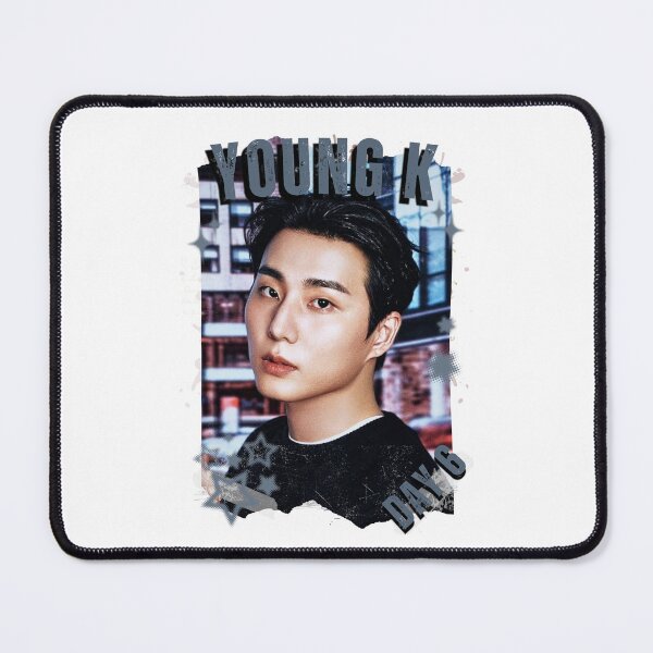 Item preview, DAY6 Group Young K Members Retro Scrapbook Kpop Collage Design designed and sold by HELL0WBELLO.