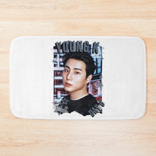 Item preview, DAY6 Group Young K Members Retro Scrapbook Kpop Collage Design designed and sold by HELL0WBELLO.