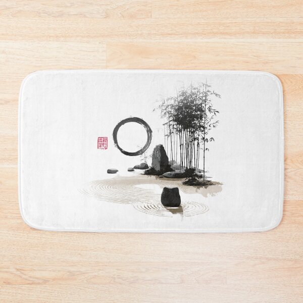 Item preview, Zen Serenity: Enso Circle and Bamboo Garden designed and sold by montaodujour.