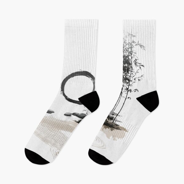 Item preview, Zen Serenity: Enso Circle and Bamboo Garden designed and sold by montaodujour.
