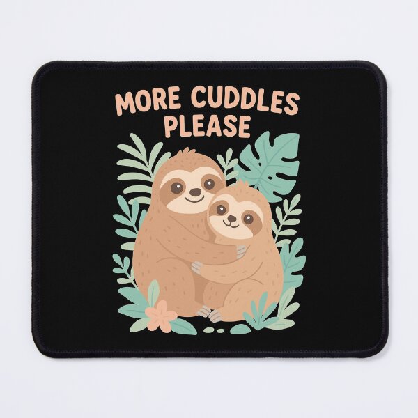 Item preview, Cute Sloths: More Cuddles Please Design designed and sold by Pineapple-Tree.