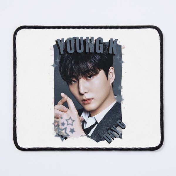 Item preview, DAY6 Group Young K Members Retro Scrapbook Kpop Collage Design designed and sold by HELL0WBELLO.