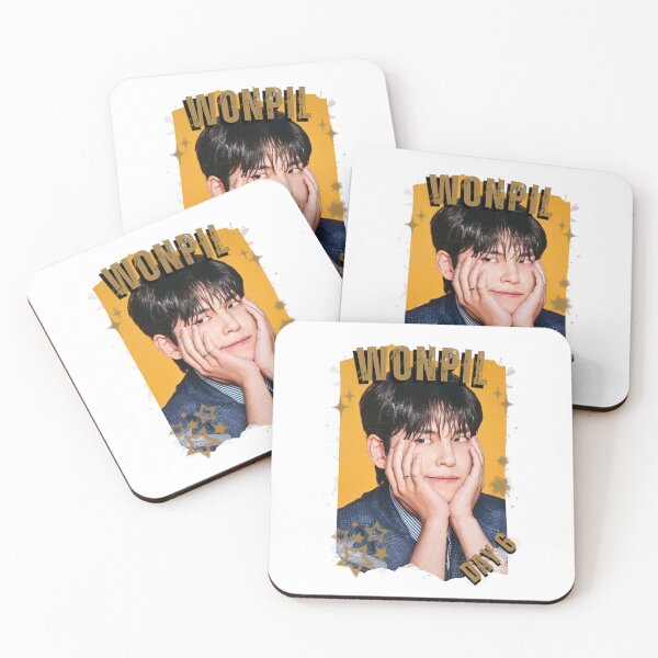 Item preview, DAY6 Group Wonpil Members Retro Scrapbook Kpop Collage Design designed and sold by HELL0WBELLO.