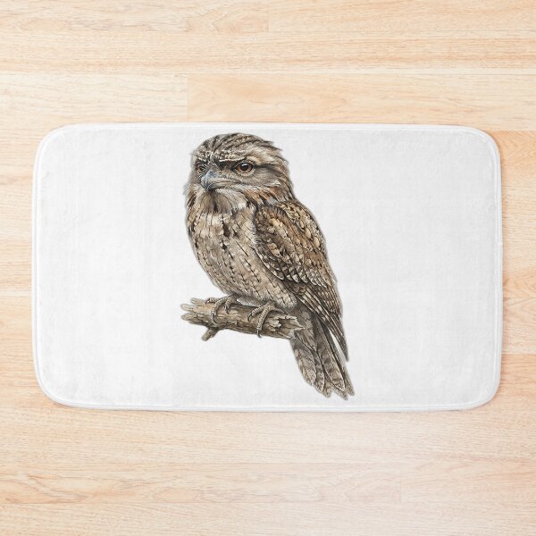 Item preview, Tawny Frogmouth Watercolor Illustration designed and sold by Jaruart.