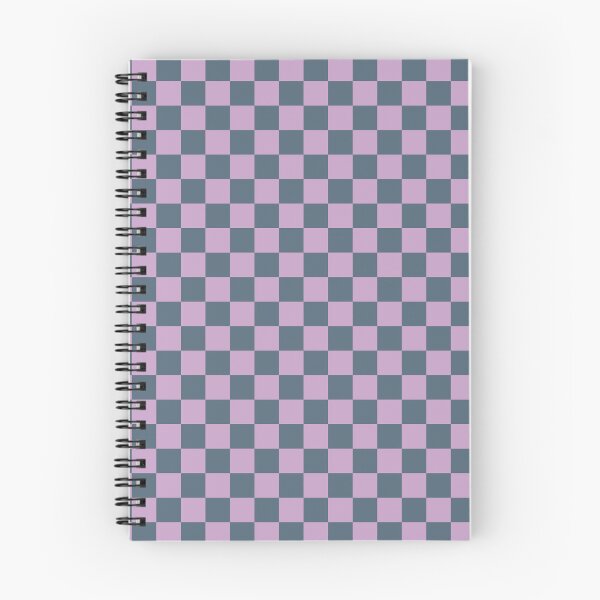 Item preview, Lilac & dark electric blue checkered designed and sold by Mint + Midnight.