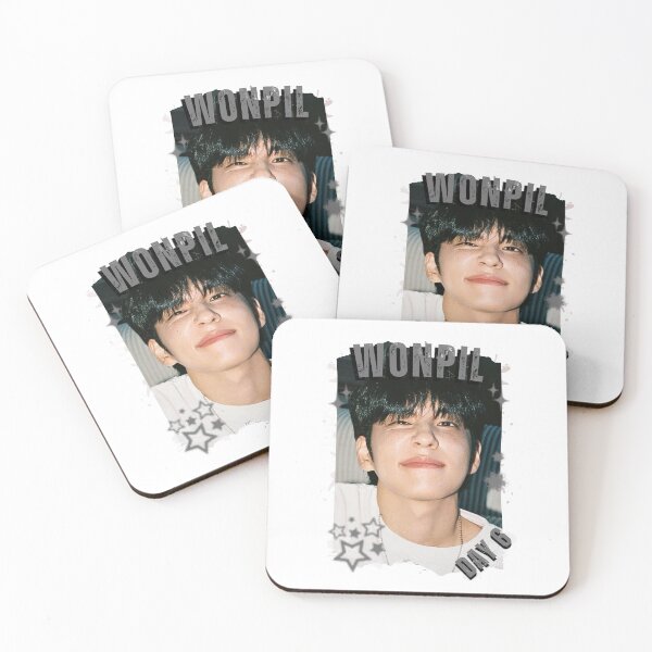 Item preview, DAY6 Group Wonpil Members Retro Scrapbook Kpop Collage Design designed and sold by HELL0WBELLO.
