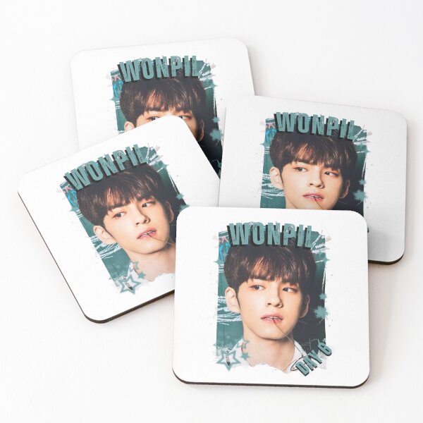 Item preview, DAY6 Group Wonpil Members Retro Scrapbook Kpop Collage Design designed and sold by HELL0WBELLO.