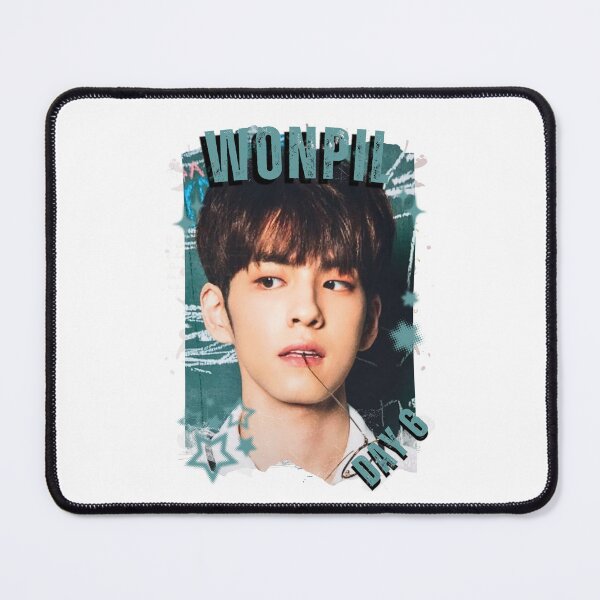 Item preview, DAY6 Group Wonpil Members Retro Scrapbook Kpop Collage Design designed and sold by HELL0WBELLO.