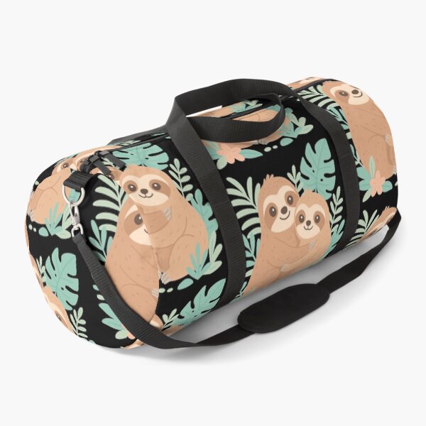 Item preview, Cuddly sloths in a jungle design designed and sold by Pineapple-Tree.