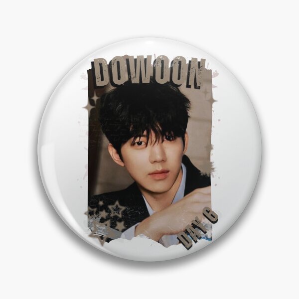 Item preview, DAY 6 Group Dowoon Members Retro Scrapbook Kpop Collage Design designed and sold by HELL0WBELLO.
