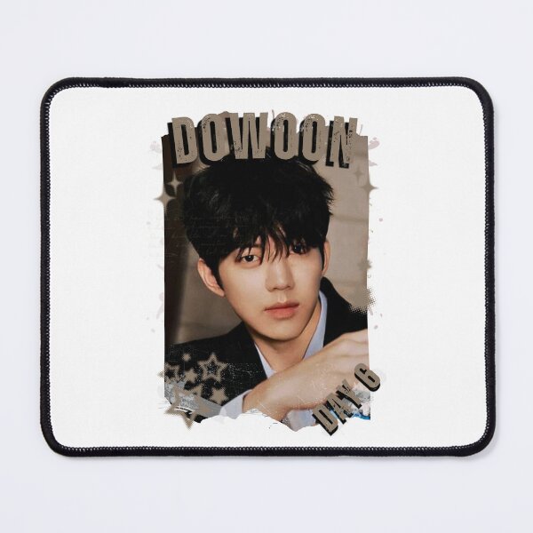 Item preview, DAY 6 Group Dowoon Members Retro Scrapbook Kpop Collage Design designed and sold by HELL0WBELLO.