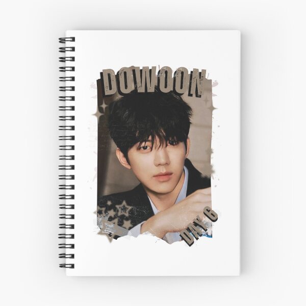 Item preview, DAY 6 Group Dowoon Members Retro Scrapbook Kpop Collage Design designed and sold by HELL0WBELLO.