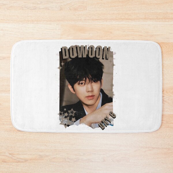 Item preview, DAY 6 Group Dowoon Members Retro Scrapbook Kpop Collage Design designed and sold by HELL0WBELLO.