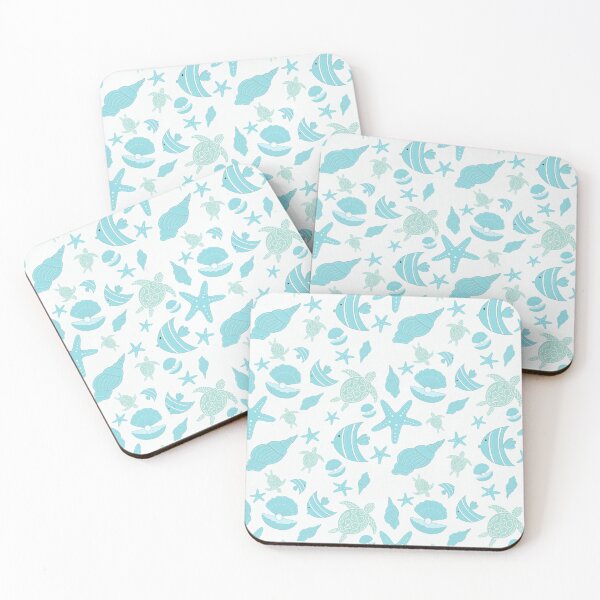 Item preview, Our Ocean Friends - Hand Drawn Illustration Seamless Pattern Design designed and sold by thecherishlane.