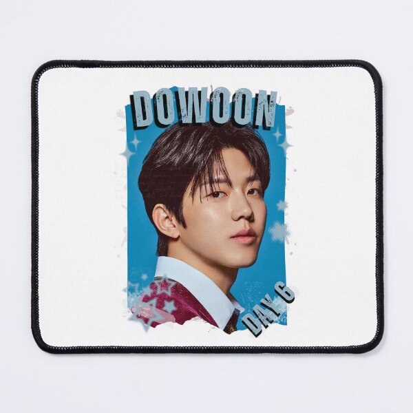 Item preview, DAY6 Group Dowoon Members Retro Scrapbook Kpop Collage Design designed and sold by HELL0WBELLO.