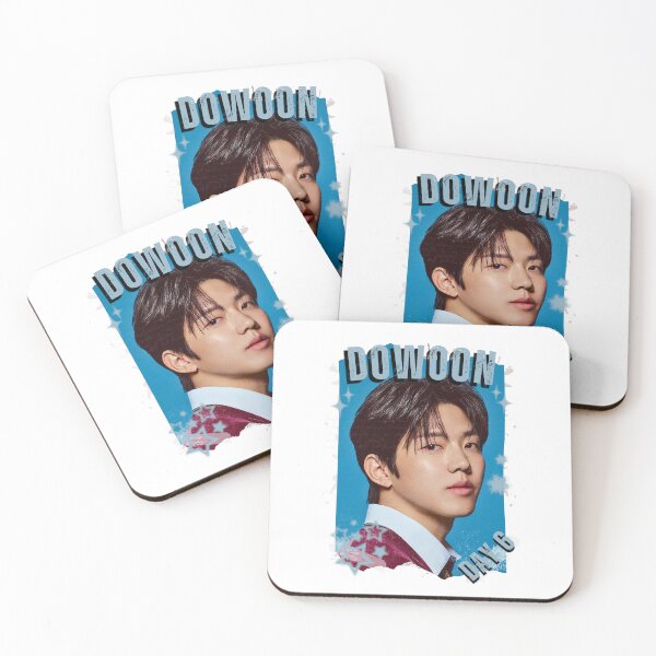 Item preview, DAY6 Group Dowoon Members Retro Scrapbook Kpop Collage Design designed and sold by HELL0WBELLO.
