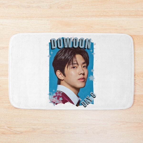 Item preview, DAY6 Group Dowoon Members Retro Scrapbook Kpop Collage Design designed and sold by HELL0WBELLO.