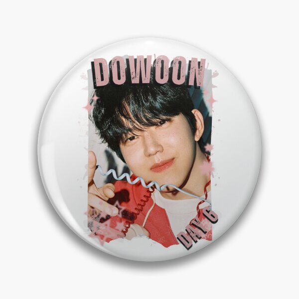 Item preview, DAY 6 Group Dowoon Members Retro Scrapbook Kpop Collage Design designed and sold by HELL0WBELLO.