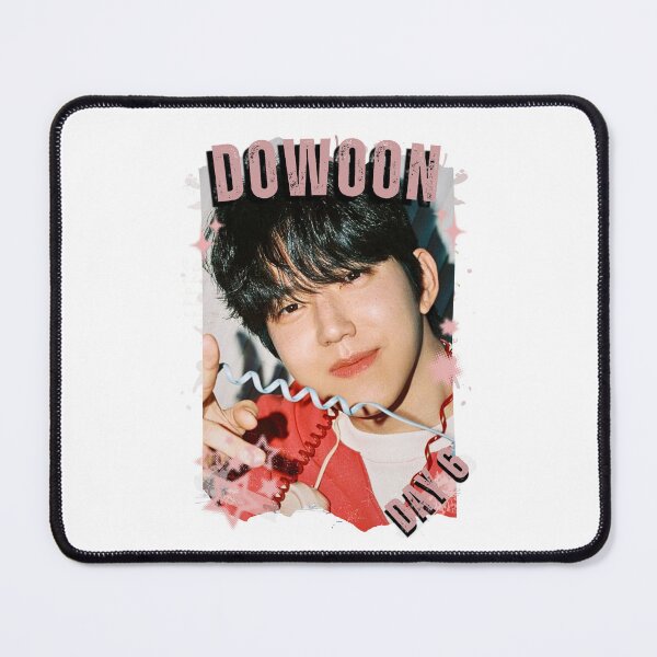 Item preview, DAY 6 Group Dowoon Members Retro Scrapbook Kpop Collage Design designed and sold by HELL0WBELLO.