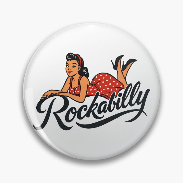 Item preview, Mujer pin-up rockabilly en enagua rock and roll designed and sold by Pineapple-Tree.