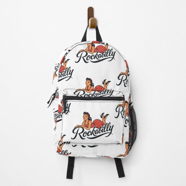 Item preview, Rockabilly pinup woman in petticoat rock'n'roll designed and sold by Pineapple-Tree.