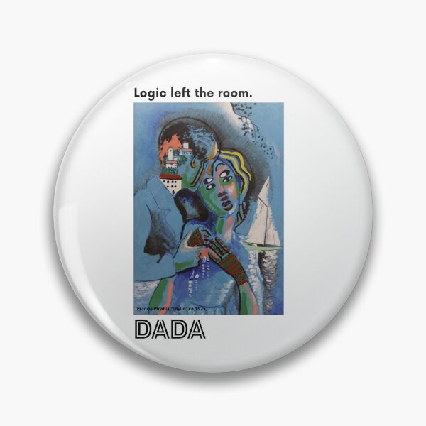 Item preview, Dada Art T-Shirt | Logic Left the Room | Francis Picabia Art History Gift | Absurdist Art Tee designed and sold by Meimiro.