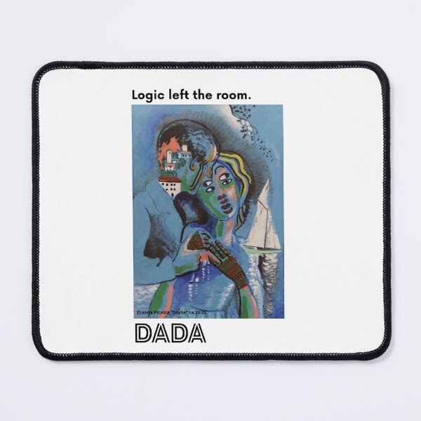 Item preview, Dada Art T-Shirt | Logic Left the Room | Francis Picabia Art History Gift | Absurdist Art Tee designed and sold by Meimiro.